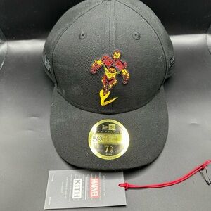 Kith x New Era x Marvel Black Iron Man Hat